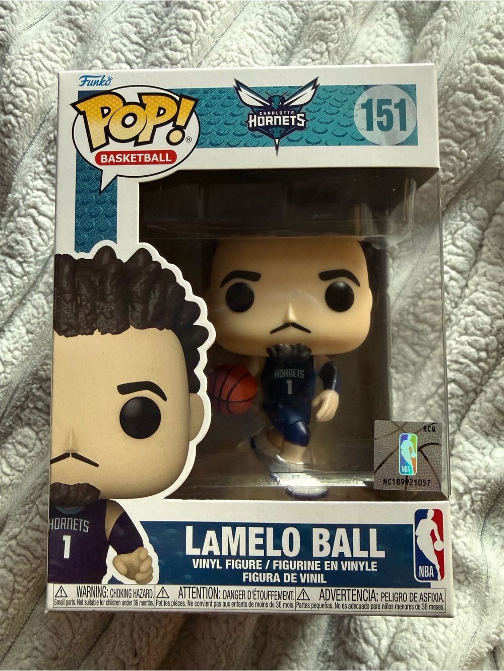 Funko Pop! Basketball NBA LaMelo Ball Charlotte Hornets Vinyl Figure #151